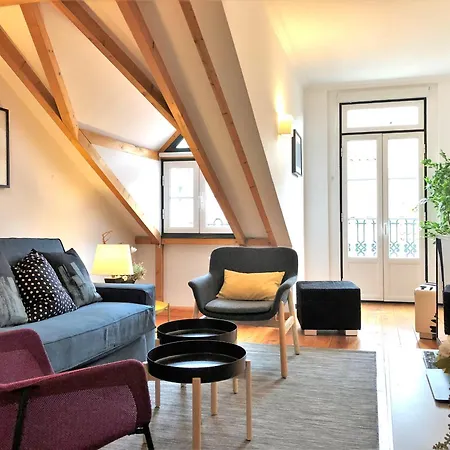 Sm3 Cosy&central With Rooftop Terrace&ac! In Real, Near Bairro Alto *
